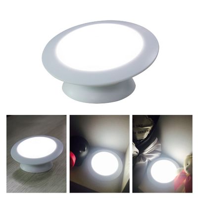 Luz rotativa sin cuerda DC 5.0V de la noche del detector de movimiento con el sensor de movimiento de PIR