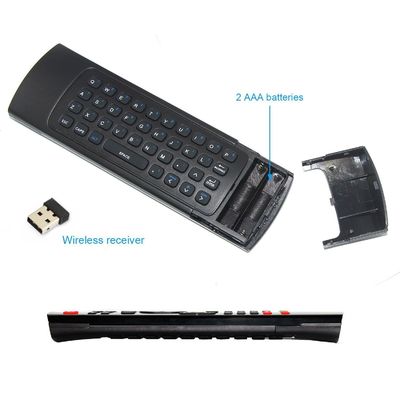 mini telecontrol inalámbrico del teclado de 2.4G 3D con teledirigido no directivo de 360 grados