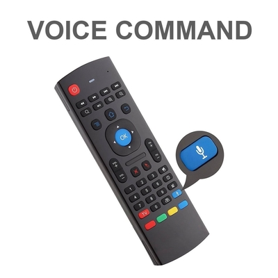 aprendizaje teledirigido del teclado del ratón del aire 2.4G a entrada vocal para la caja de Android TV