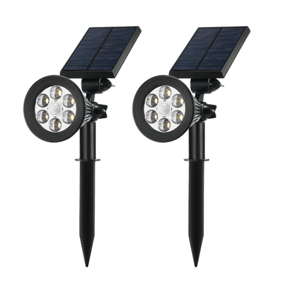 Oscuridad que detecta el blanco llevado con./desc. auto de la luz del sensor solar para el patio/la cubierta