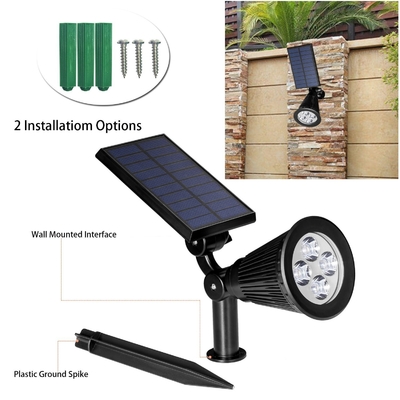 el sensor de movimiento al aire libre accionado solar de 5V 2W llevó la instalación fácil ligera para los muelles